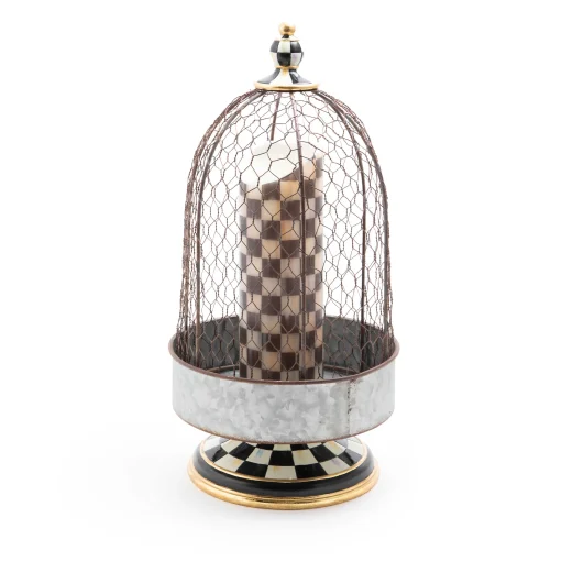 Courtly Tin Cloche