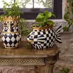 Fish Queen Garden Pot