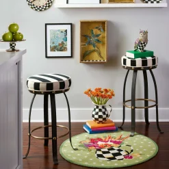 Flatiron Bar Stool - Black