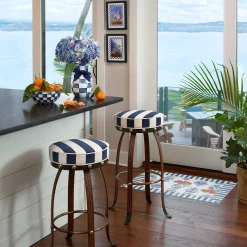 Flatiron Counter Stool - Navy