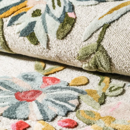 Flower Garden Rug - 3' X 5'
