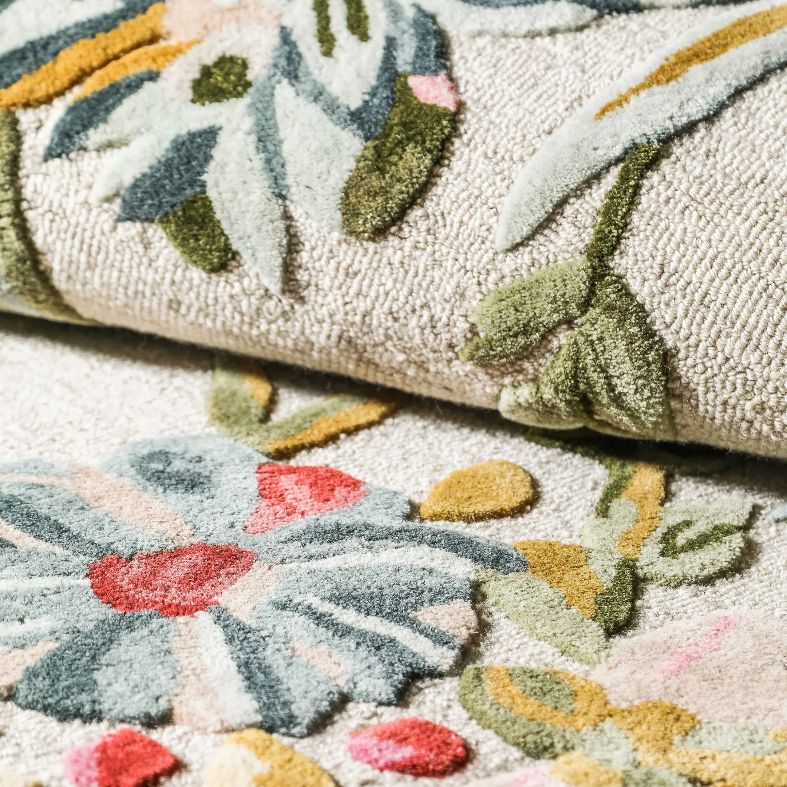 Flower Garden Rug - 2'6" X 8' Runner