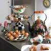 Flower Market 3 Quart Tea Kettle - Black