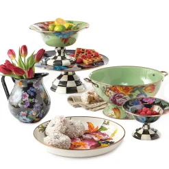 Flower Market Abundant Bowl - White