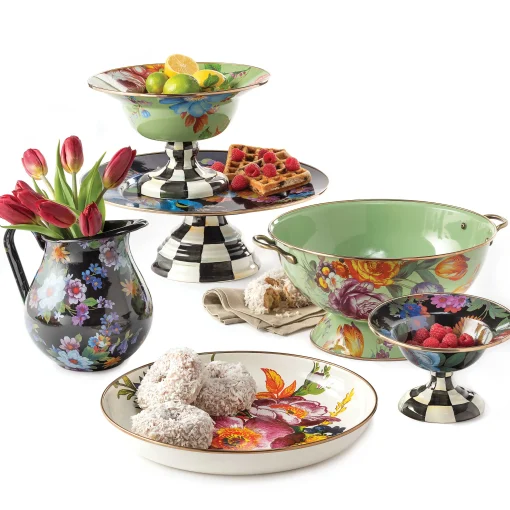Flower Market Abundant Bowl - White