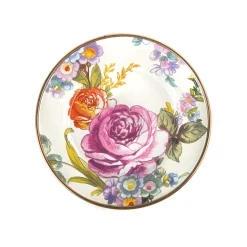 Flower Market Appetizer Plates - Set Of 4
