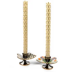 Flower Market Butterfly Candle Holders - Set Of 2