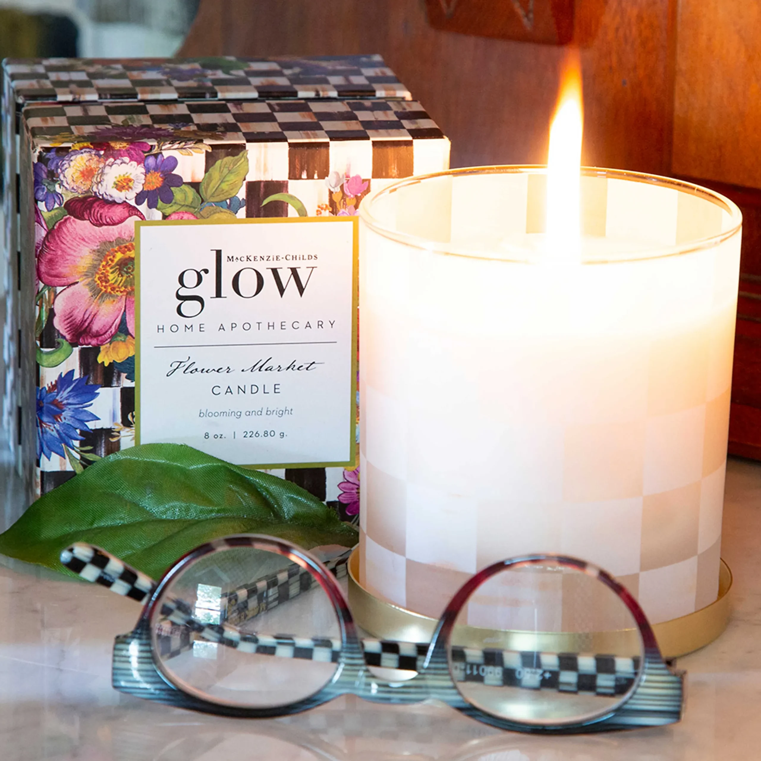 Flower Market Candle - 8 Oz.