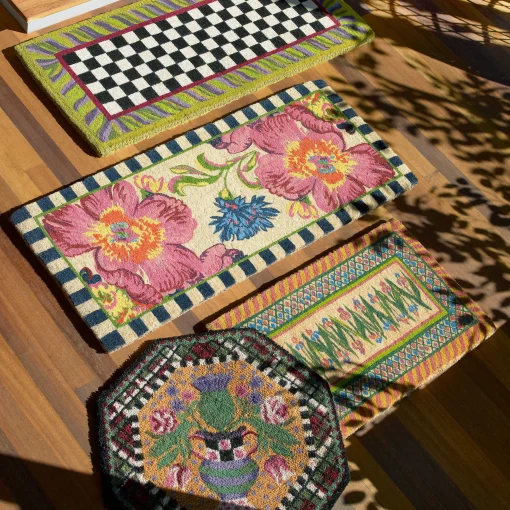 Flower Market Double Door Entrance Mat