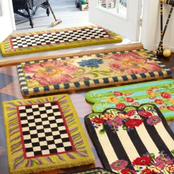 Flower Market Double Door Entrance Mat