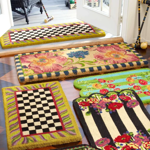 Flower Market Double Door Entrance Mat