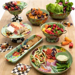Flower Market Extra Large Everyday Bowl - Green