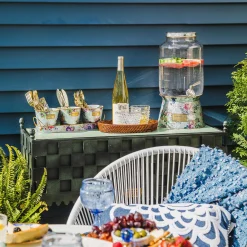 Flower Market Galvanized Beverage Dispenser