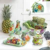 Flower Market Large Everyday Bowl - Green