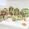 Flower Market Mini Canister - Green