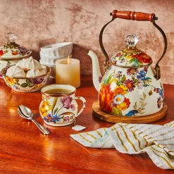 Flower Market Mug - White