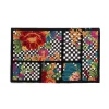 Flower Market Trellis Rug - Black - 2'3" X 3'9"