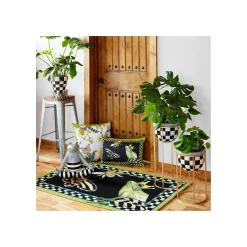 Frog And Bee Lumbar Pillow