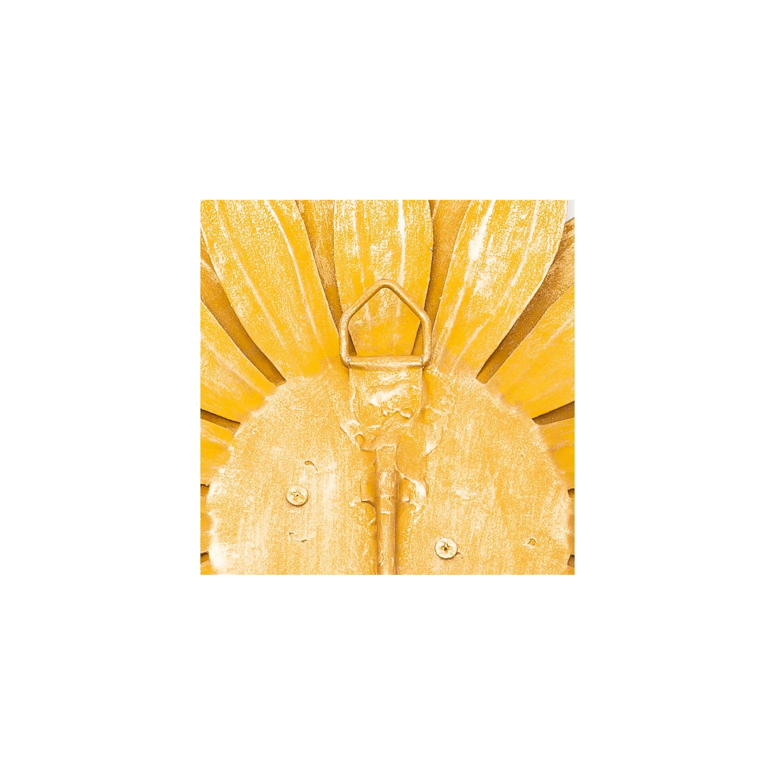 Golden Anemone Candle Sconce