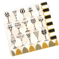 Golden Hour Paper Napkins - Cocktail