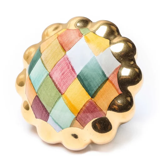 Harlequin Round Knob