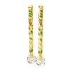 Holly Dinner Candles - Set Of 2