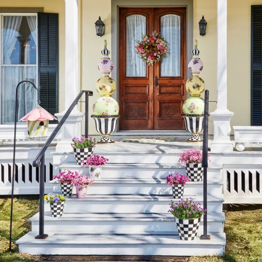 Hollyhock Birdhouse