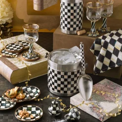3260 Ice Bucket - Courtly Check