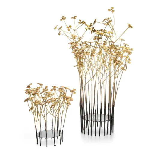 In Bloom Pillar Candle Holder - Small