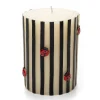 Ladybug Pillar Candle - 4"