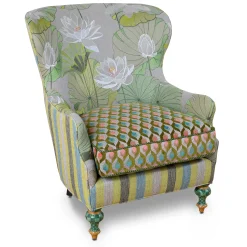 Lily Pond Wing Chair