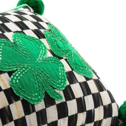 Lucky Clover Lumbar Pillow