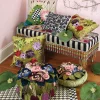 Moonlight Garden Pillow