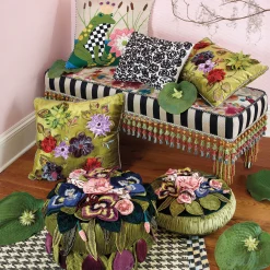 Moonlight Garden Pillow