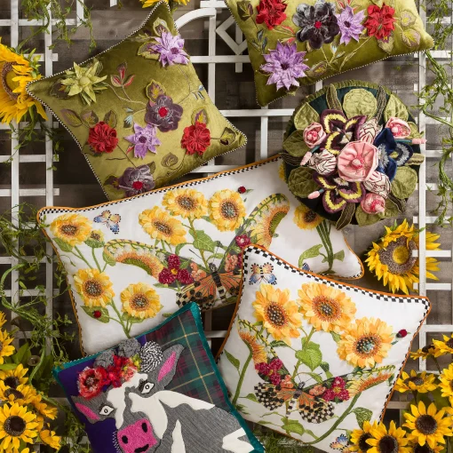 Moonlight Garden Pillow