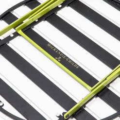 Outdoor Black & White Metal Bistro Table