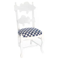 Outdoor Fish Chair - Royal Check
