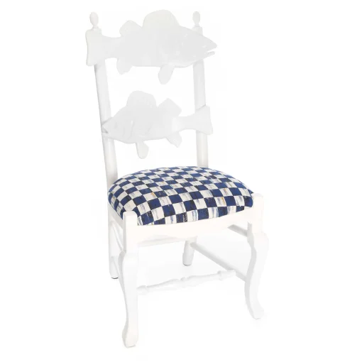 Outdoor Fish Chair - Royal Check