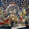 Patience Brewster Dash Away Sleigh Snow Globe