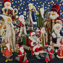 Patience Brewster Dash Away Dashing Santa Figure