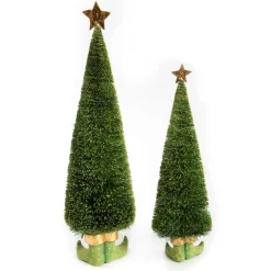 Patience Brewster Dash Away Sisal Elf Tree Figures