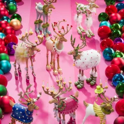 Patience Brewster Dash Away Blitzen Reindeer Figure