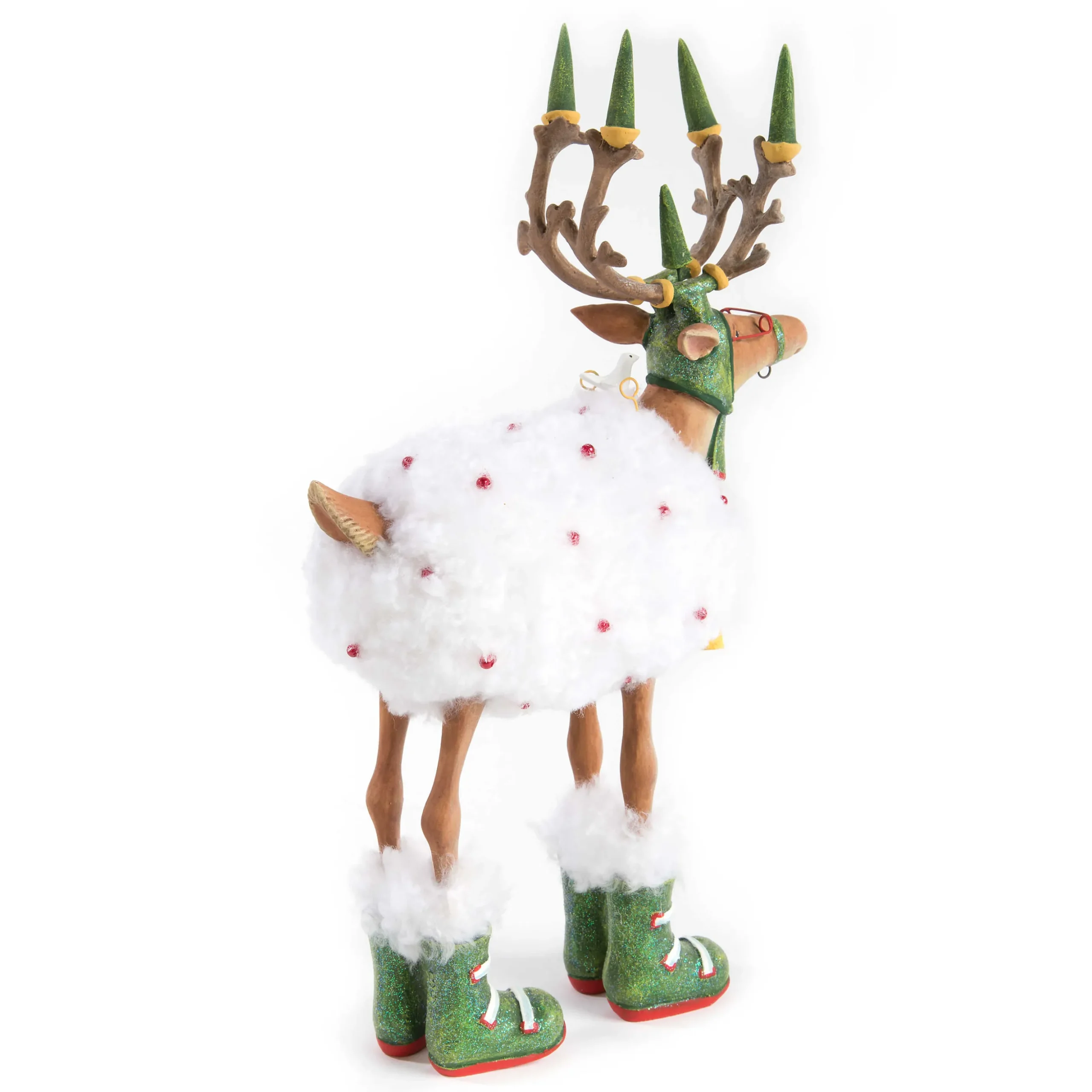Patience Brewster Dash Away Blitzen Reindeer Figure