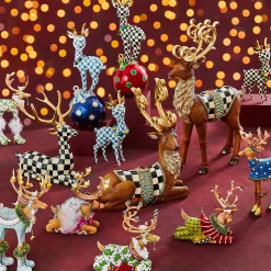Patience Brewster Dash Away Dasher Reindeer Figure