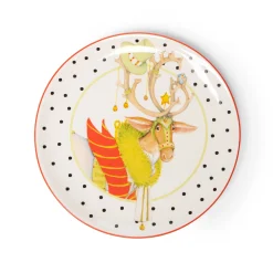 Patience Brewster Dash Away Dessert Plates - Set Of 4