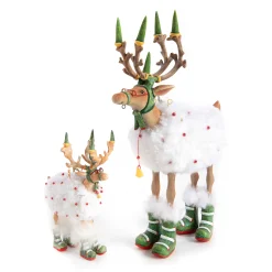 Patience Brewster Dash Away Blitzen Reindeer Figure
