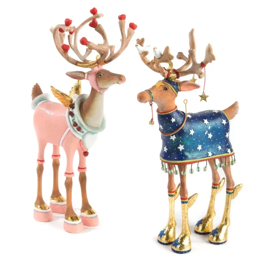 Patience Brewster Dash Away Cupid Reindeer Figure