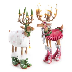Patience Brewster Dash Away Blitzen Reindeer Figure