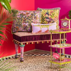 Patience Brewster Gloria Alligator Lumbar Pillow