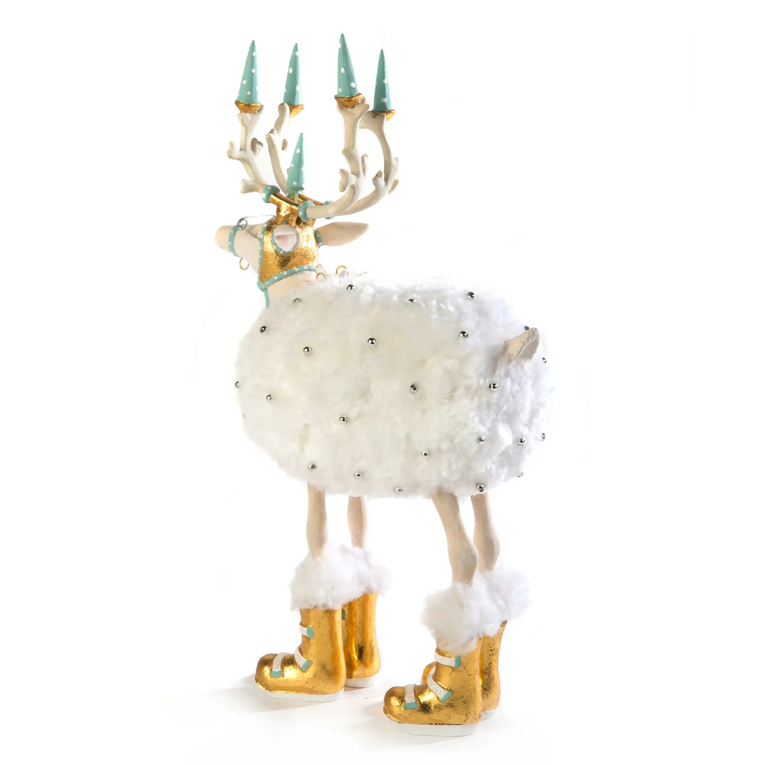 Patience Brewster Moonbeam Blitzen Reindeer Figure